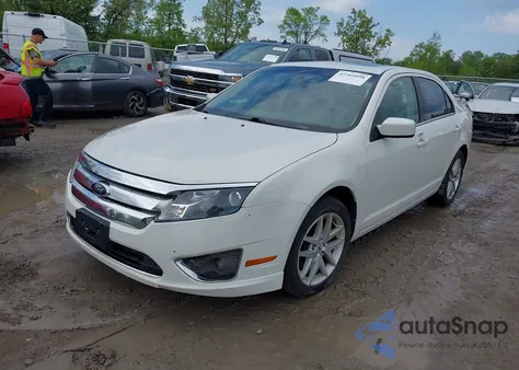 2012 Ford Fusion Sel из США, поврежденный, VIN 3FAHP0JG0CR422371